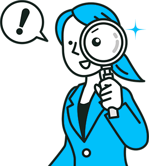 販売店評価のイラストイメージ